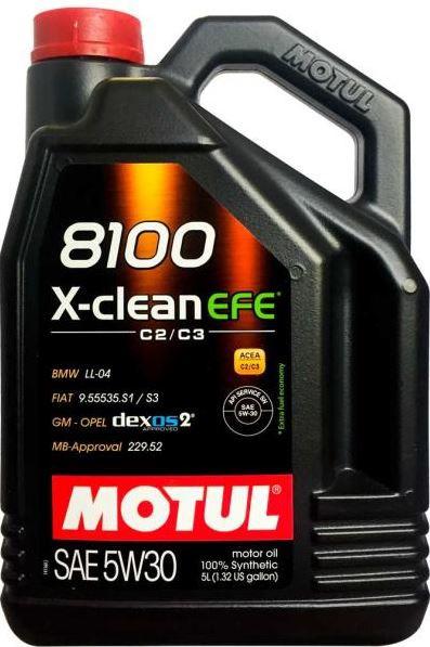 MOTUL 8100 X-clean EFE 5W30 4L