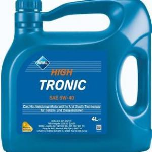 Aral High Tronic 5W40 4L