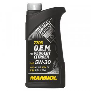 Mannol 7703 O.E.M. Peugeot Citroen 5W30 1L