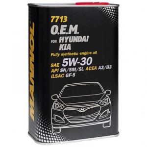 Mannol 7713 O.E.M. for Hyundai, Kia 5W30 4l fémdobozos