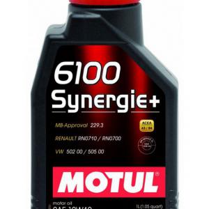 MOTUL 6100 SYNERGIE + 10W40 1L