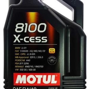 MOTUL 8100 X-cess 5W40 4L