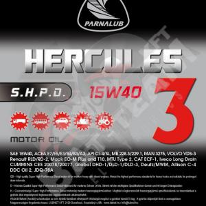 PARNALUB HERCULES 3 S.H.P.D 15W40 20L