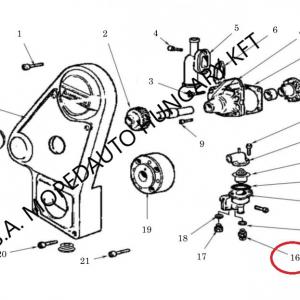 Hőfok érzékelő Lomardini LDW502