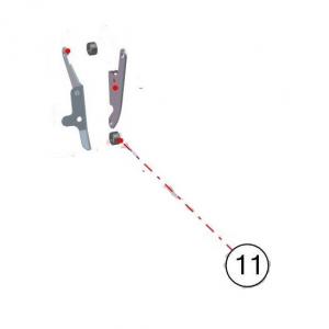 Váltó tartó hézagoló Aixam