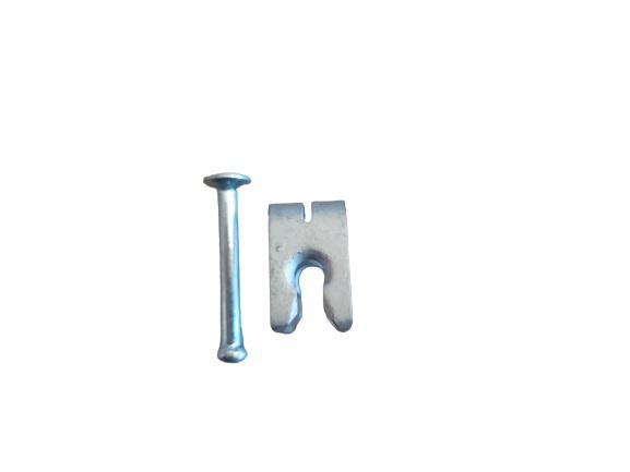 Fékpofa rögzítő+tűske dobfékhez