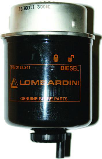 Gázolajszűrő LOMBARDINI DCI motorhoz