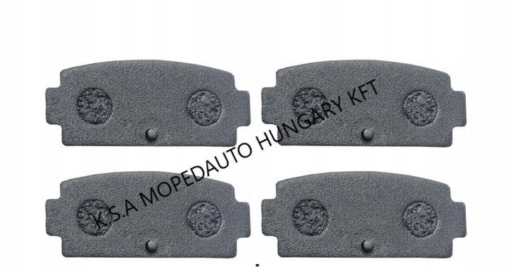 Hátsó fékbetét Ligier / Microcar rögzítő nélkül