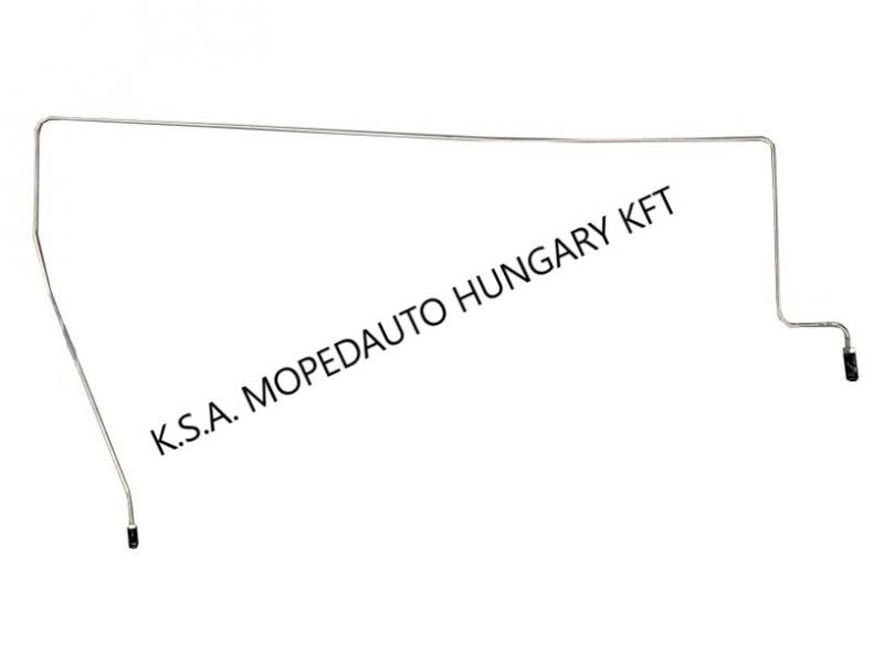 Jobb első fém fékcső AIXAM 1997-2005