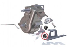 Aixam 2010 - 2020 váltó gumibak rögzító M6