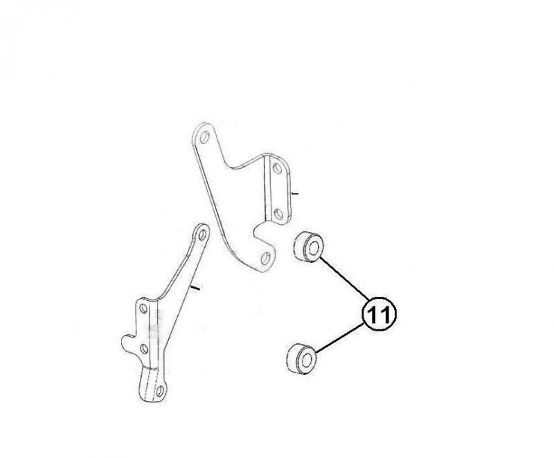 Váltó tartó hézagoló Aixam