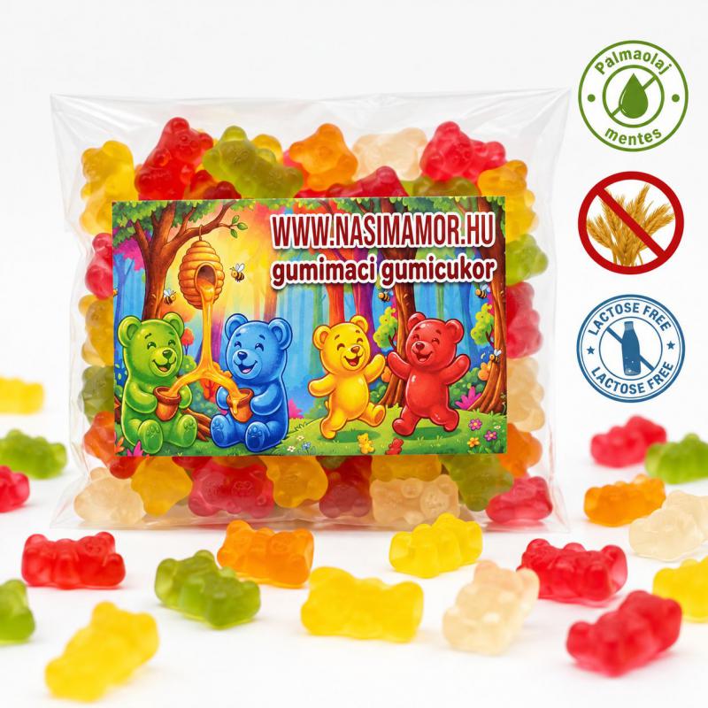 10 dkg Retró Gumimaci gumicukor