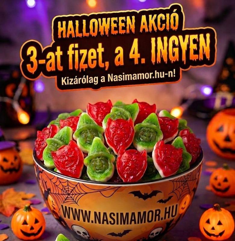 3+1 Boszorkány és ördög töltött gumicukor 10 dkg