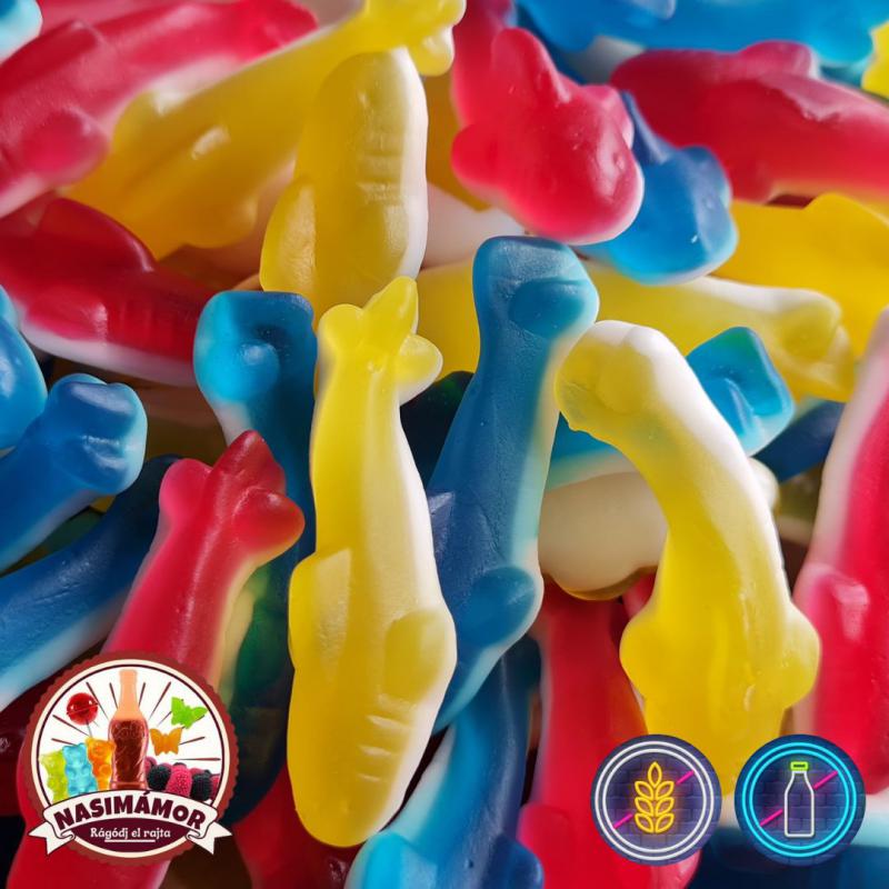 Cápa gumicukor 1 kg – retro, glutén-, pálmaoljmentes finomság