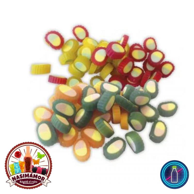 DUO medálok eper/citrom/őszibarack/lime 900 g