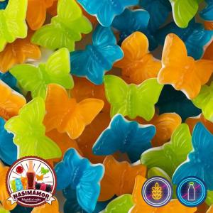 Gyümölcsös pillangó/lepke gumicukor 1 kg