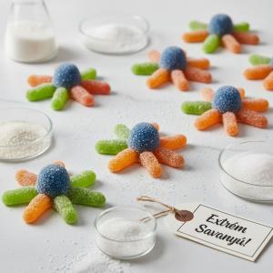 Savanyú Polip Gumicukor 1kg - Egy Tengeri Kaland A Savanyúság Jegyeivel!