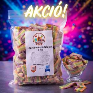 Savanyú szivárványos szalag 1 kg