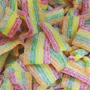 Savanyú szivárványos szalag 1000 g