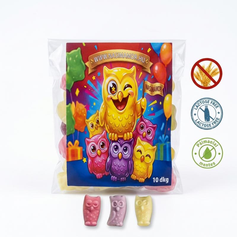 Gyümölcsös Bagoly habcukor 10 dkg