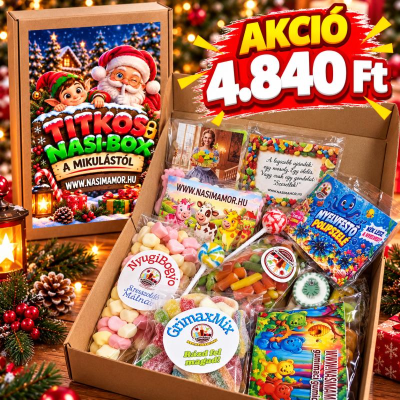 Még nagyobb TITKOS NASI-BOX A MIKULÁSTÓL