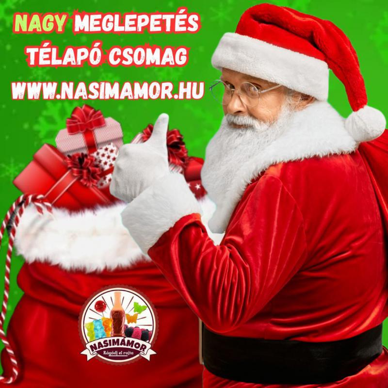 Nasimámor NAGY Meglepetés Télapó Csomag – A Nagylelkű Télapó Választása