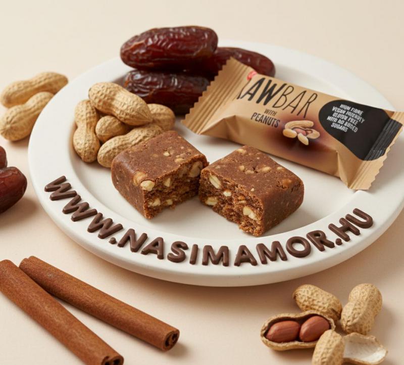 RaWBar Datolyás-Mogyorós szelet (19g) – Természetes energia minden falatban