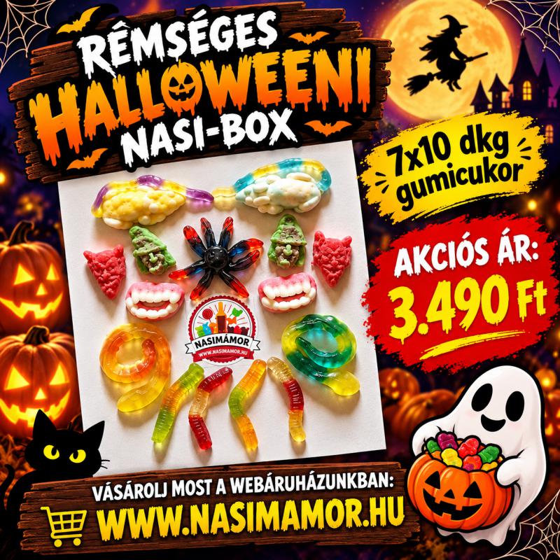 Rémséges Halloweeni Nasi-Box