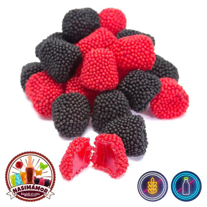 RETRO cukros bevonatú málna és szeder 1 kg