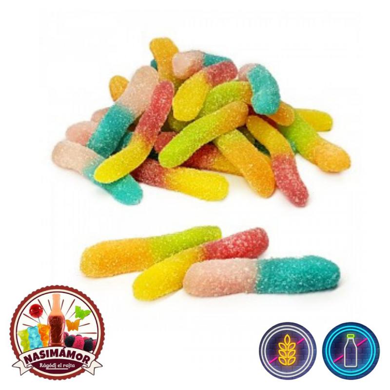 RETRO Savanyú neon kukacok 1 kg
