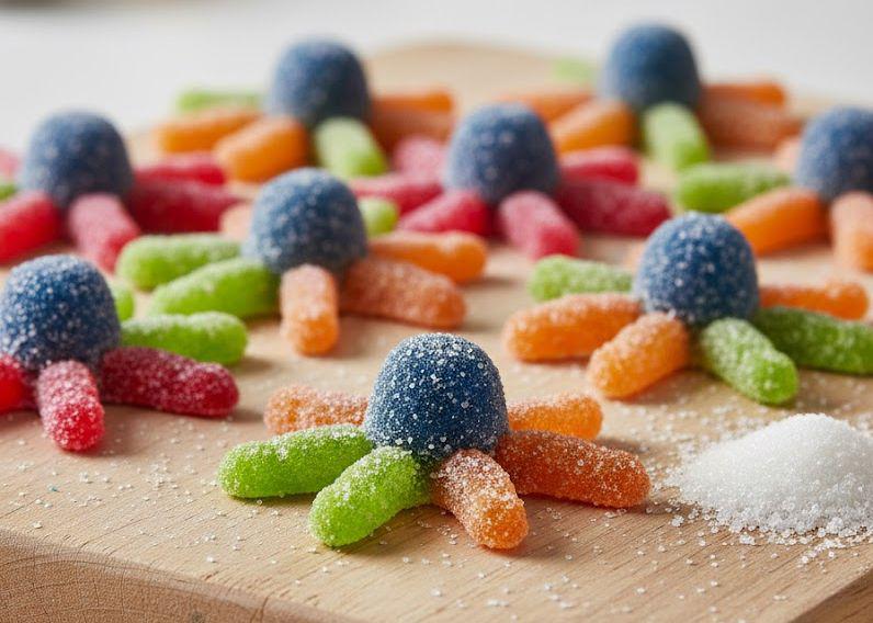 Savanyú Polip Gumicukor 1kg - Egy Tengeri Kaland A Savanyúság Jegyeivel!