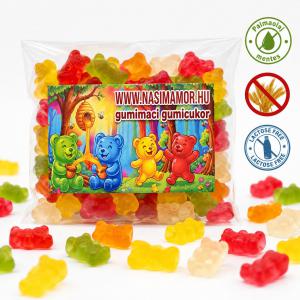 10 dkg Retró Gumimaci gumicukor