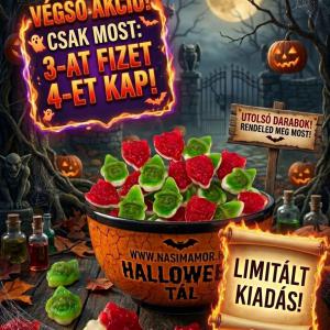 3+1 Boszorkány és ördög töltött gumicukor 25 dkg
