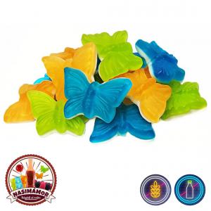 Gyümölcsös pillangó/lepke gumicukor 1 kg