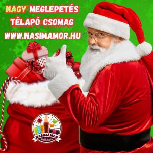Nasimámor NAGY Meglepetés Télapó Csomag – A Nagylelkű Télapó Választása