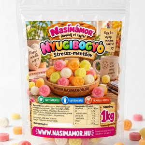 Nyugibogyó - Stressz-mentőöv Gyümölcsös Habcukor 1 kg