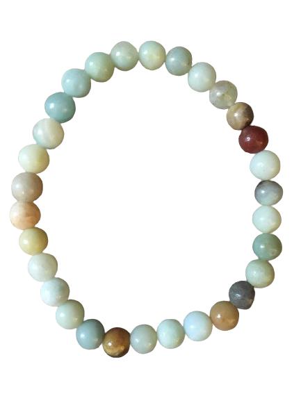 Amazonit karkötő
