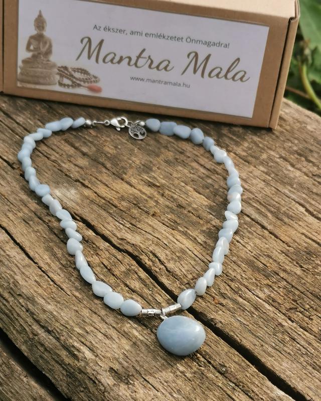 Angelit torok csakra nyaklánc