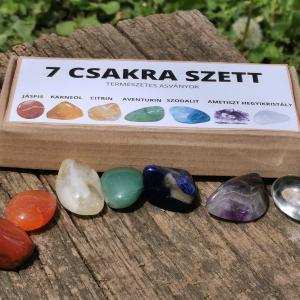 7 Csakra Ásvány Szett