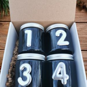 Adventi szójagyertya csomag