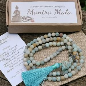 Amazonit mala nyaklánc