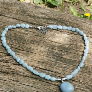 Angelit torok csakra nyaklánc