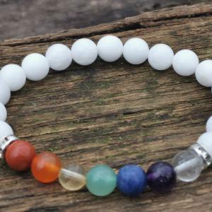 Csakra páros karkötő