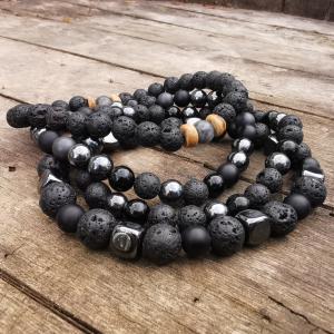 Férfi karkötő szett