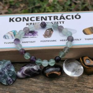 Koncentráció kristály szett