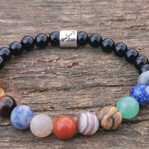 Naprendszer zodiákus karkötő