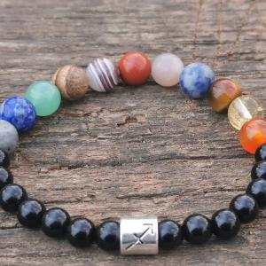 Naprendszer zodiákus karkötő