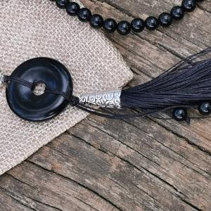 Obszidián mala nyaklánc