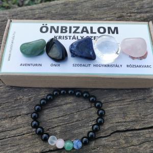 Önbizalom kristály szett