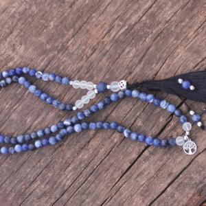 Szodalit mala nyaklánc